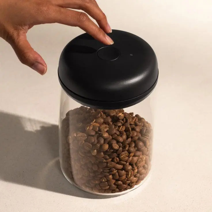 Bocal en verre pour grain de Café My Store