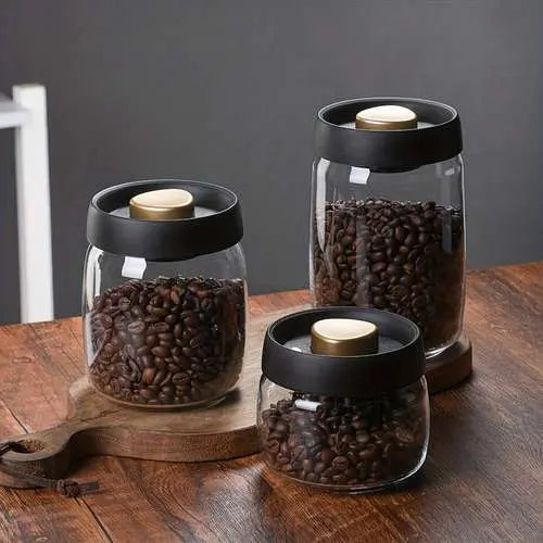 Bocal en verre pour grain de Café My Store