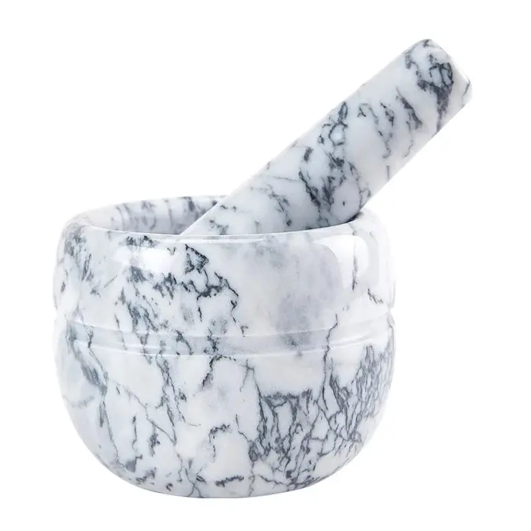 Mortier Et Pilon En Marbre Gris My Store