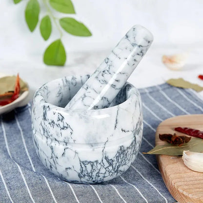 Mortier Et Pilon En Marbre Gris My Store